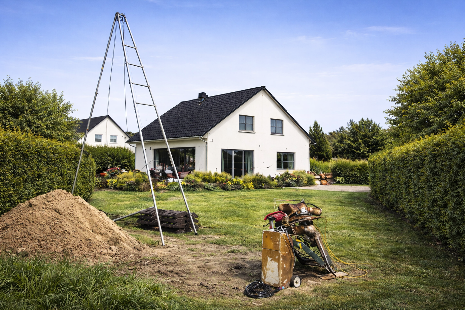 Bohrtechnik für Brunnenbau